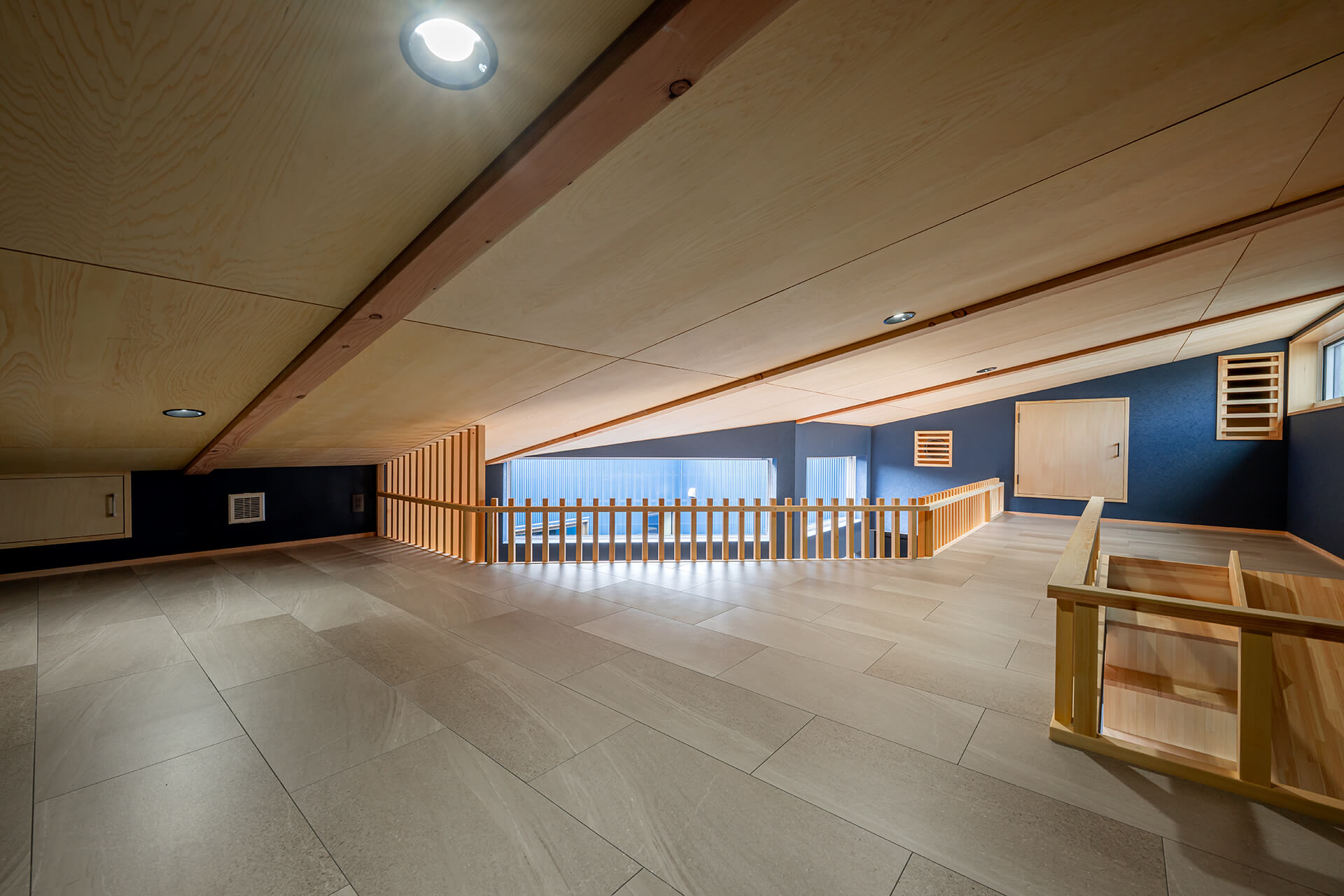 流山市 回廊の家 ロフト