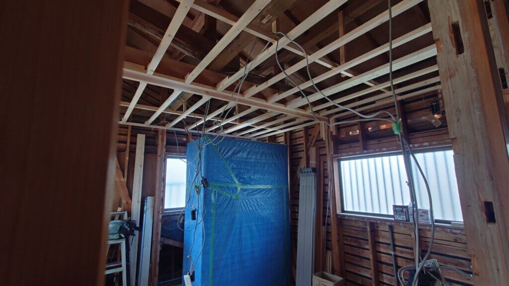 豊上町のリノベーション現場